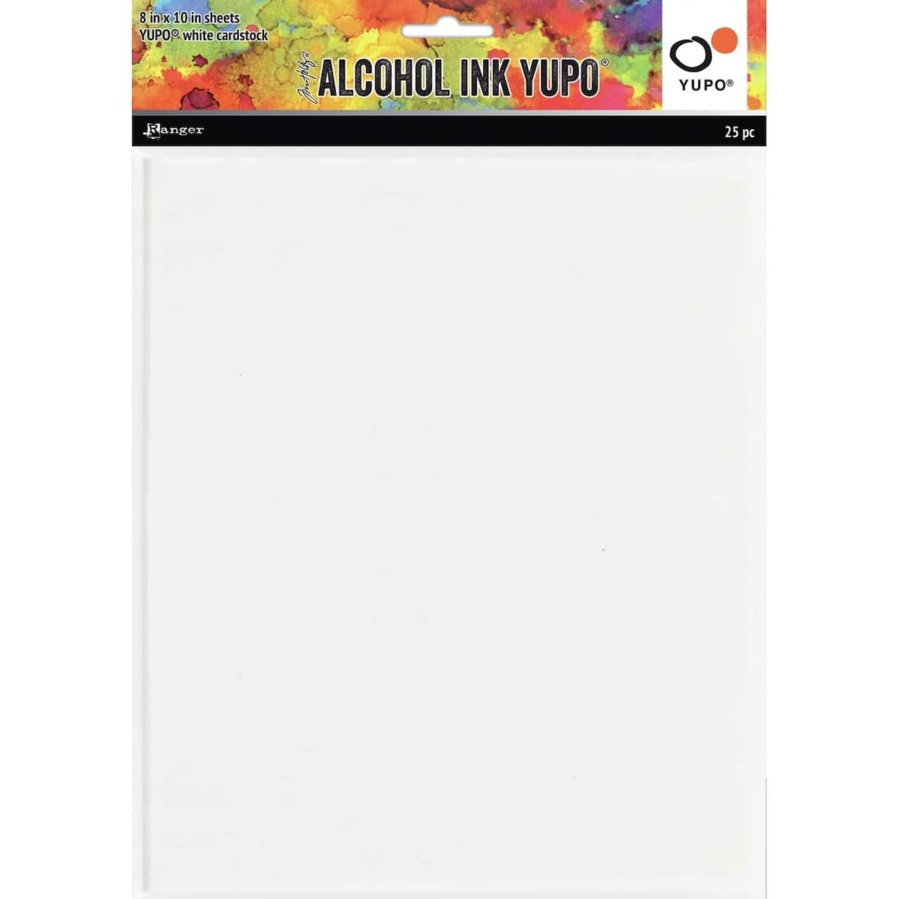 Tim Holtz&#xAE; Alcohol Ink White Yupo Paper, 25 Sheets